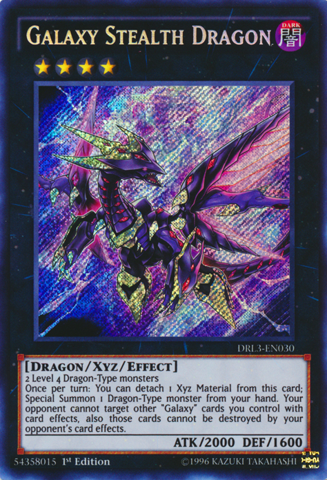 Galaxy Stealth Dragon [DRL3-EN030] Secret Rare | L.A. Mood Comics and Games