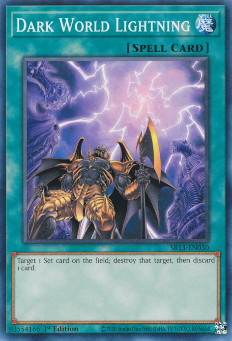 Dark World Lightning [SR13-EN030] Common | L.A. Mood Comics and Games
