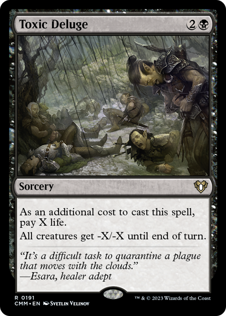 Toxic Deluge [Commander Masters] | L.A. Mood Comics and Games
