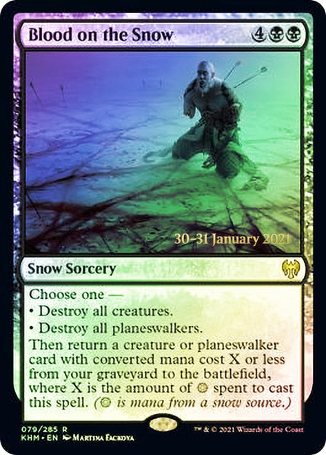 Blood on the Snow [Kaldheim Prerelease Promos] | L.A. Mood Comics and Games