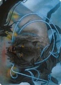 Bind the Monster Art Card [Kaldheim Art Series] | L.A. Mood Comics and Games