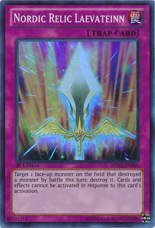 Nordic Relic Laevateinn [BPW2-EN089] Super Rare | L.A. Mood Comics and Games