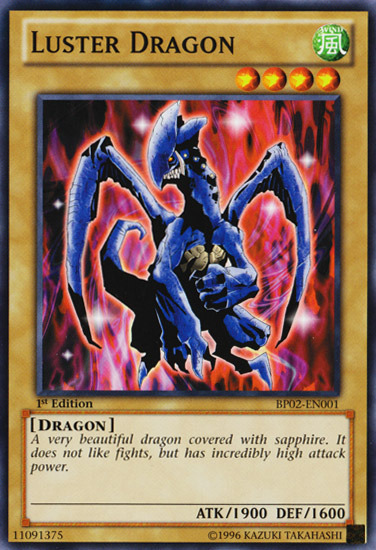 Luster Dragon [BP02-EN001] Mosaic Rare | L.A. Mood Comics and Games