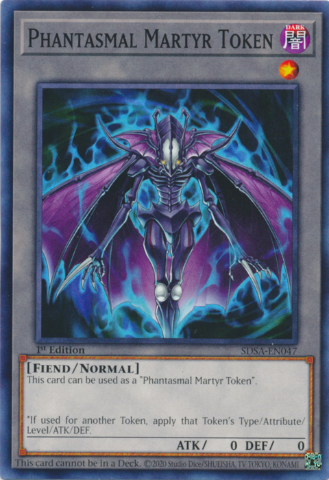 Phantasmal Martyr Token [SDSA-EN047] Common | L.A. Mood Comics and Games
