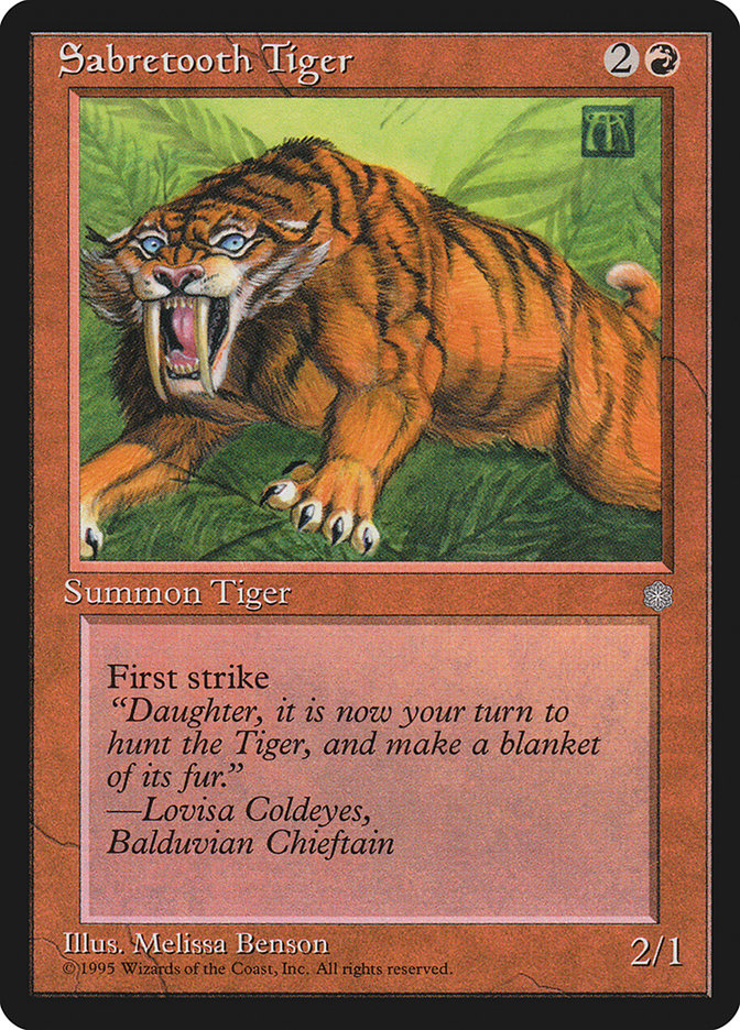 Sabretooth Tiger [Ice Age] | L.A. Mood Comics and Games