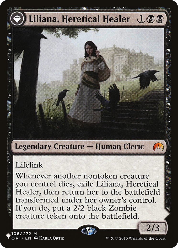 Liliana, Heretical Healer // Liliana, Defiant Necromancer [Secret Lair: From Cute to Brute] | L.A. Mood Comics and Games