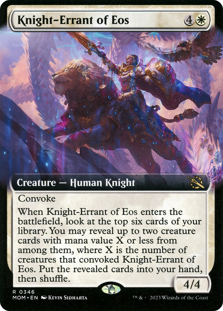 Knight-Errant of Eos (Extended Art) [March of the Machine] | L.A. Mood Comics and Games