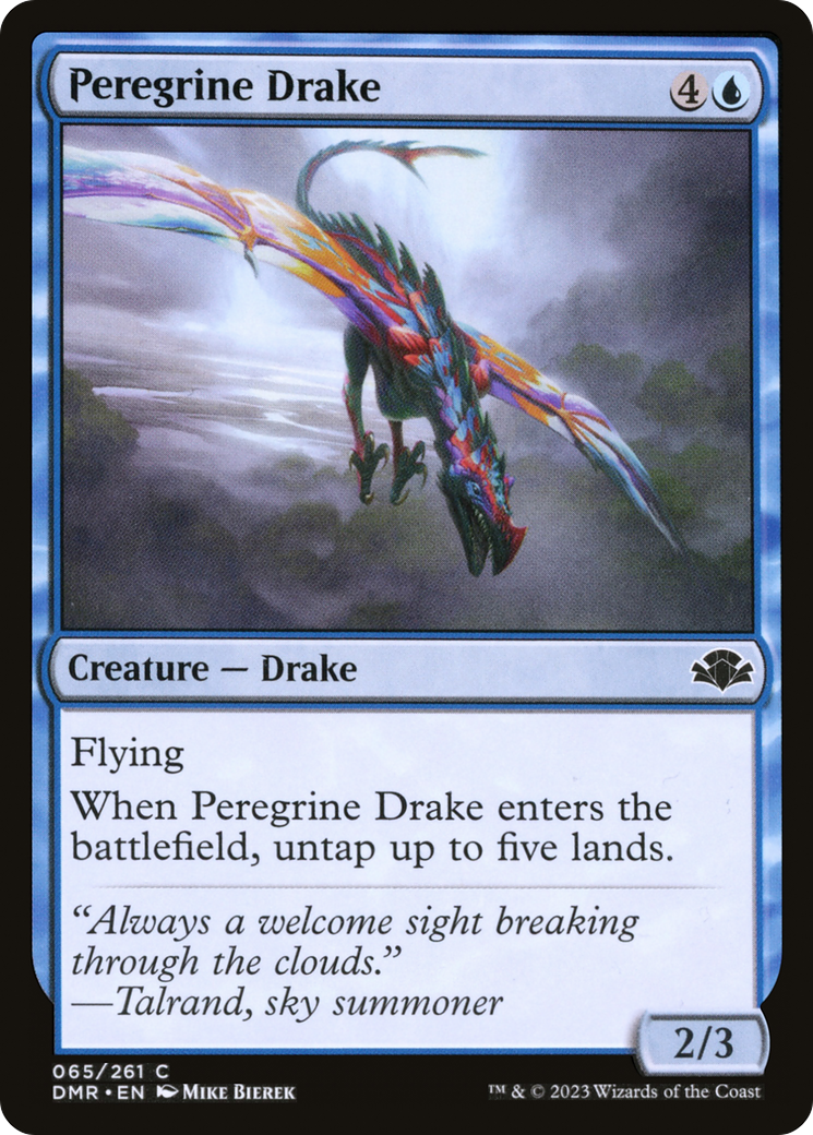 Peregrine Drake [Dominaria Remastered] | L.A. Mood Comics and Games