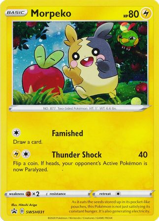 Morpeko (SWSH031) [Sword & Shield: Black Star Promos] | L.A. Mood Comics and Games
