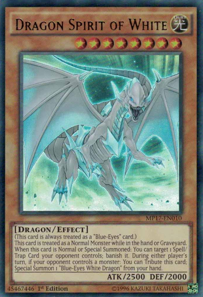 Dragon Spirit of White [MP17-EN010] Ultra Rare | L.A. Mood Comics and Games