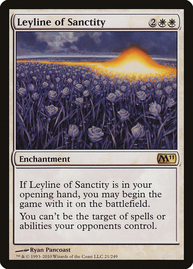 Leyline of Sanctity [Magic 2011] | L.A. Mood Comics and Games