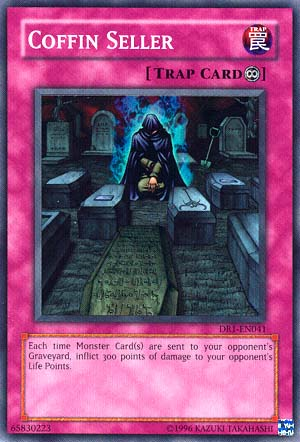 Coffin Seller [DR1-EN041] Super Rare | L.A. Mood Comics and Games