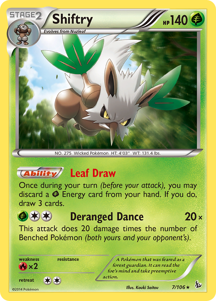 Shiftry (7/106) [XY: Flashfire] | L.A. Mood Comics and Games