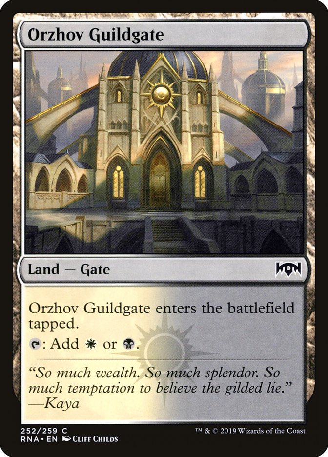 Orzhov Guildgate (252/259) [Ravnica Allegiance] | L.A. Mood Comics and Games