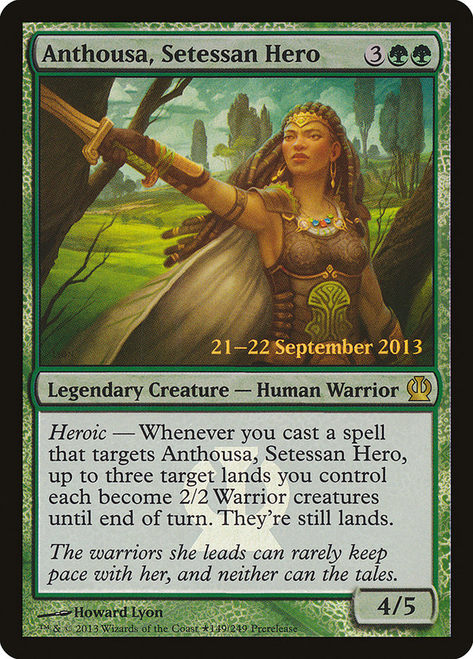 Anthousa, Setessan Hero [Theros Prerelease Promos] | L.A. Mood Comics and Games