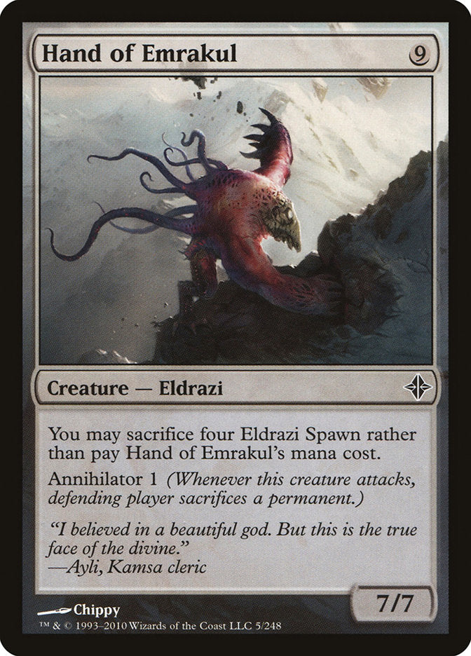 Hand of Emrakul [Rise of the Eldrazi] | L.A. Mood Comics and Games
