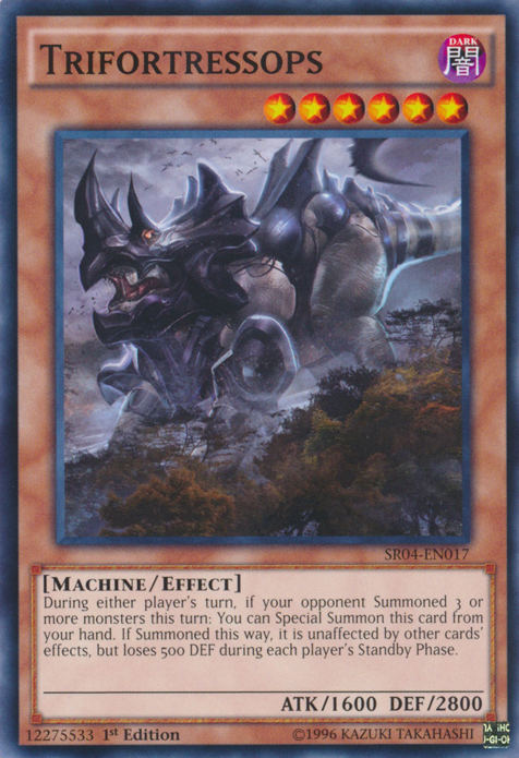 Trifortressops [SR04-EN017] Common | L.A. Mood Comics and Games