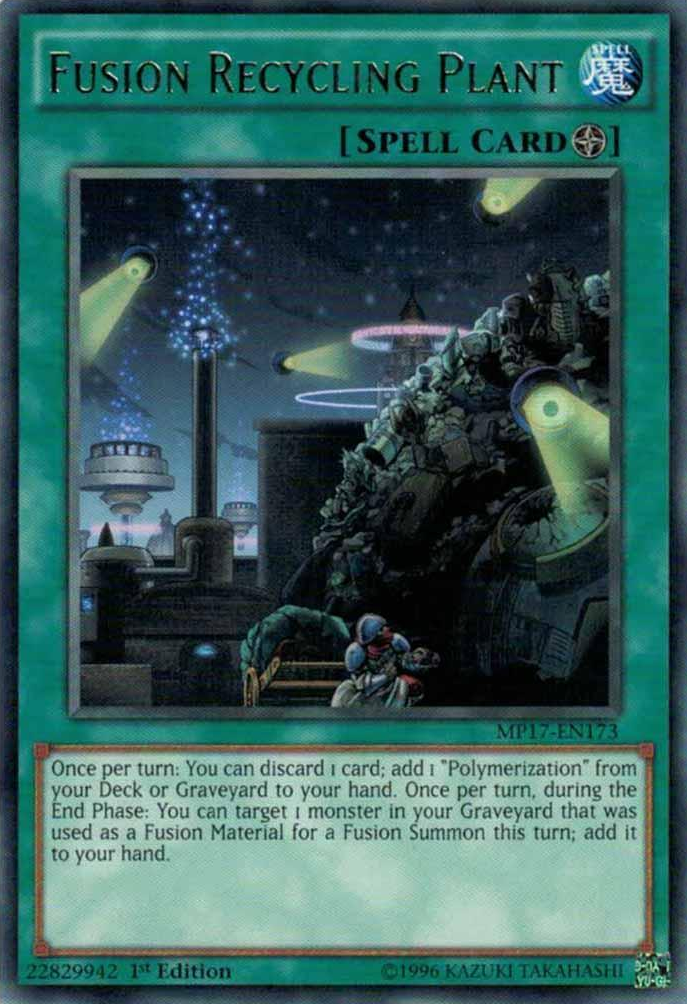Fusion Recycling Plant [MP17-EN173] Rare | L.A. Mood Comics and Games