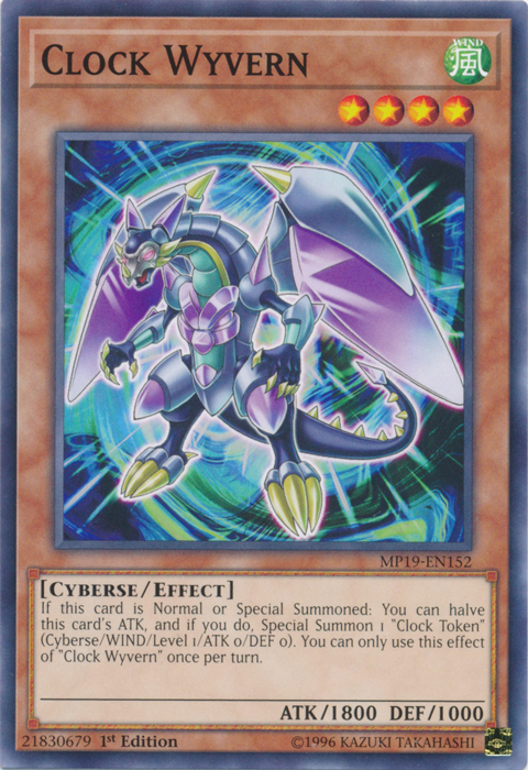 Clock Wyvern [MP19-EN152] Common | L.A. Mood Comics and Games