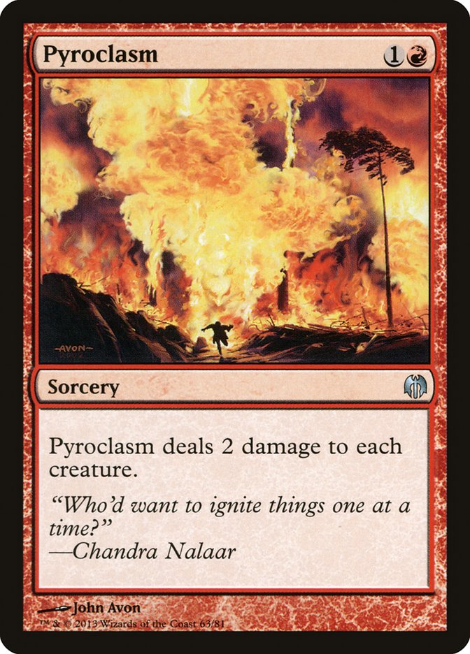 Pyroclasm [Duel Decks: Heroes vs. Monsters] | L.A. Mood Comics and Games
