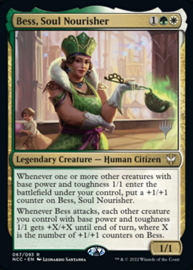 Bess, Soul Nourisher (Promo Pack) [Streets of New Capenna Commander Promos] | L.A. Mood Comics and Games