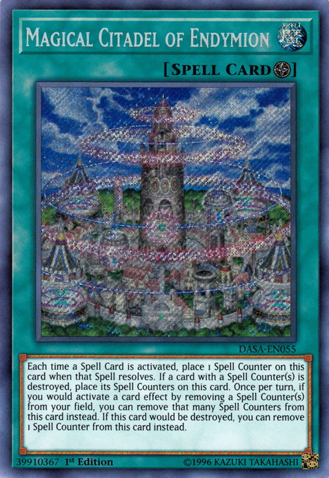 Magical Citadel of Endymion [DASA-EN055] Secret Rare | L.A. Mood Comics and Games