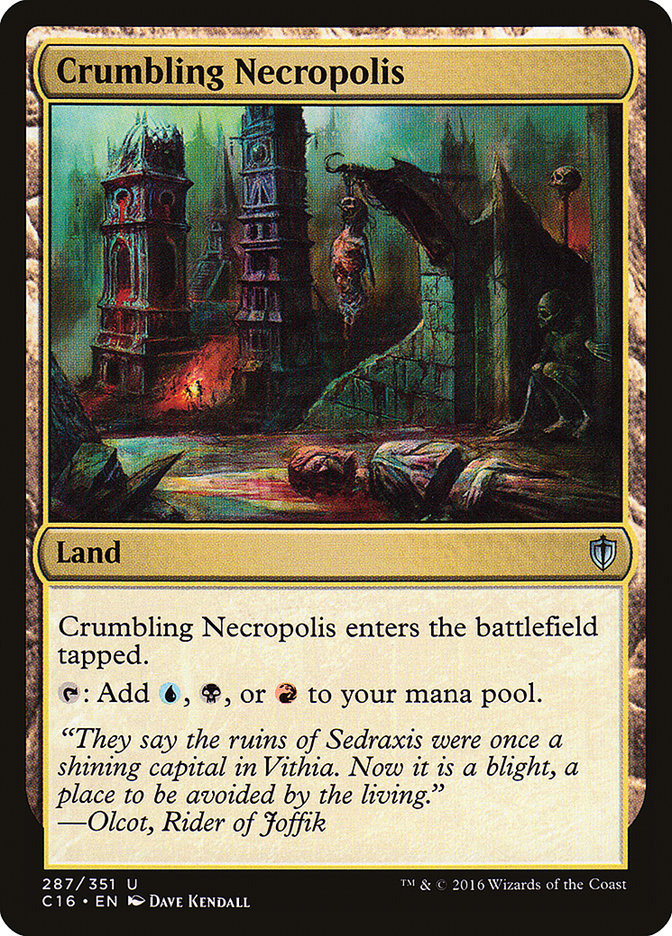Crumbling Necropolis [Commander 2016] | L.A. Mood Comics and Games