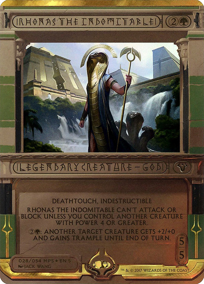 Rhonas the Indomitable (Invocation) [Amonkhet Invocations] | L.A. Mood Comics and Games