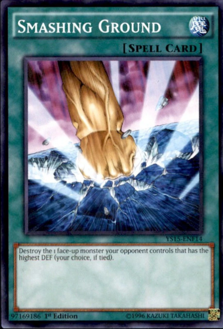 Smashing Ground [YS15-ENF14] Shatterfoil Rare | L.A. Mood Comics and Games