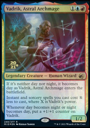 Vadrik, Astral Archmage [Innistrad: Midnight Hunt Prerelease Promos] | L.A. Mood Comics and Games