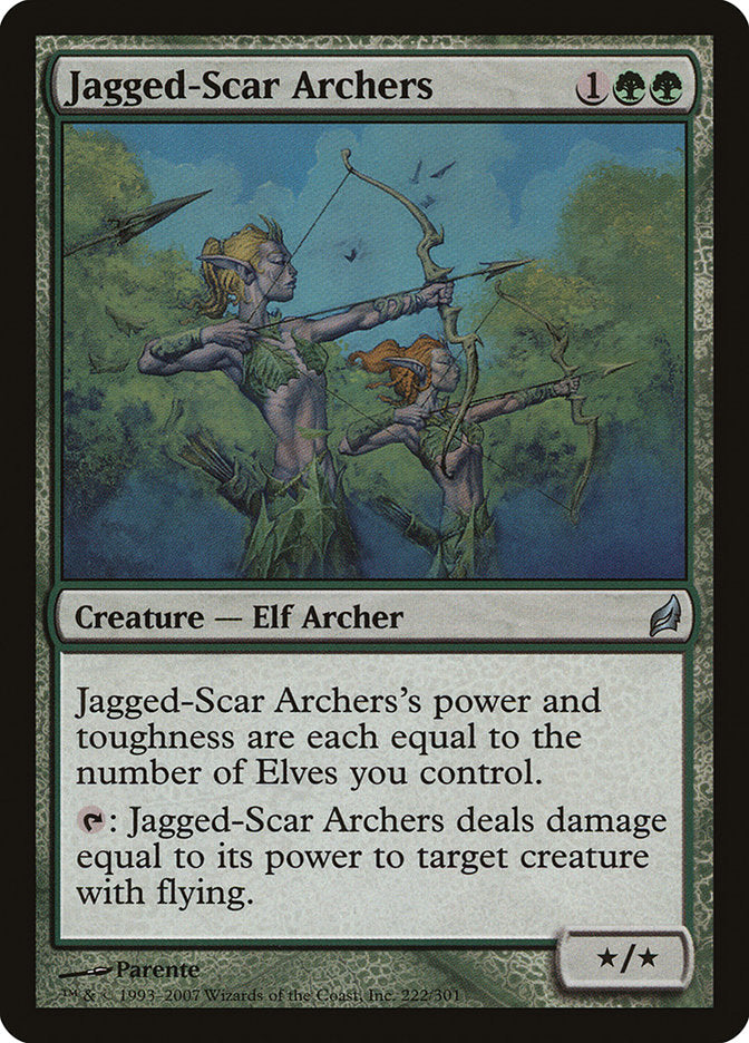 Jagged-Scar Archers [Lorwyn] | L.A. Mood Comics and Games