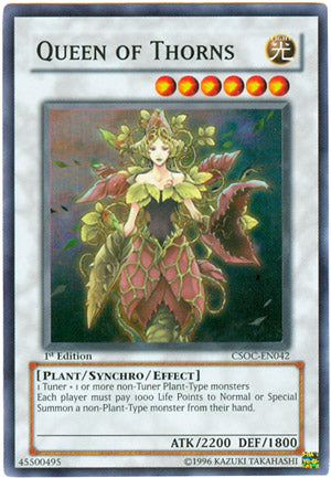 Queen of Thorns [CSOC-EN042] Super Rare | L.A. Mood Comics and Games