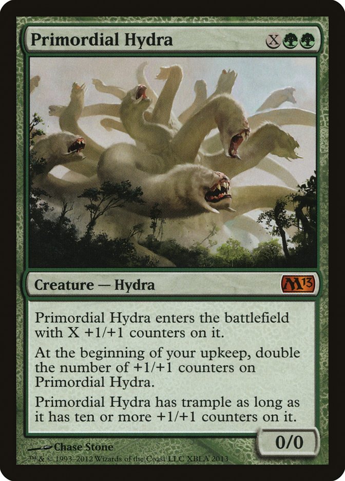 Primordial Hydra (Duels of the Planeswalkers Promos) [Duels of the Planeswalkers Promos 2013] | L.A. Mood Comics and Games