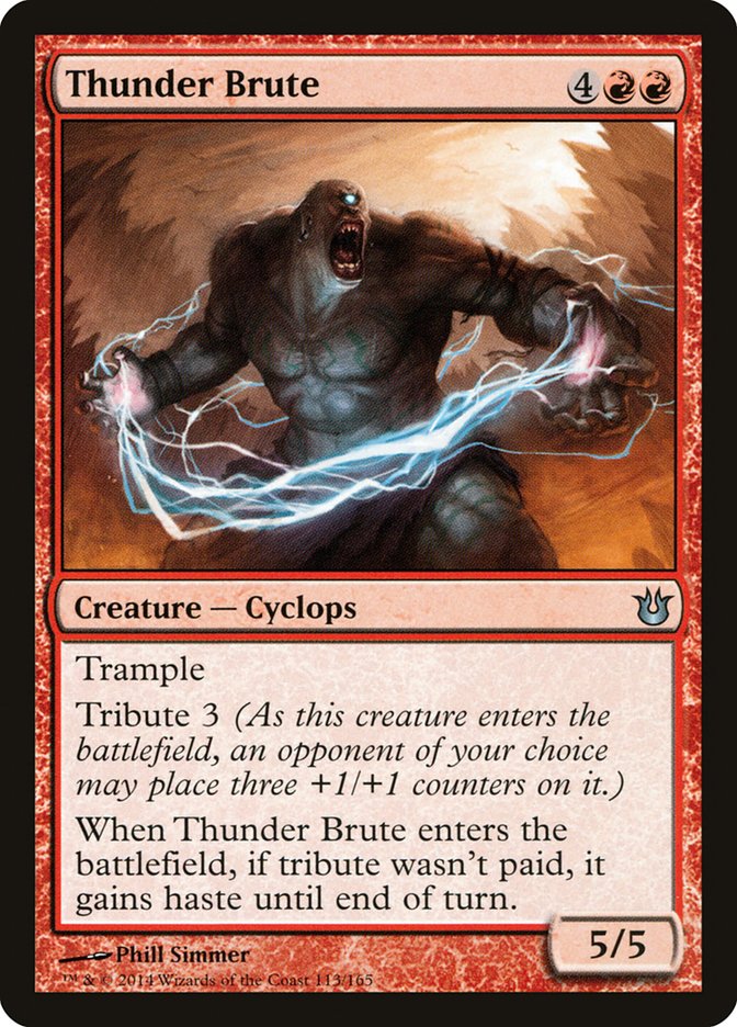 Thunder Brute [Born of the Gods] | L.A. Mood Comics and Games