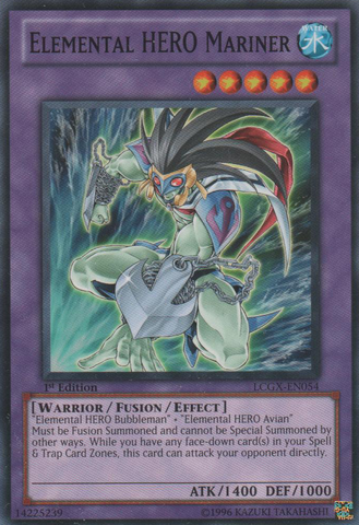 Elemental HERO Mariner [LCGX-EN054] Common | L.A. Mood Comics and Games