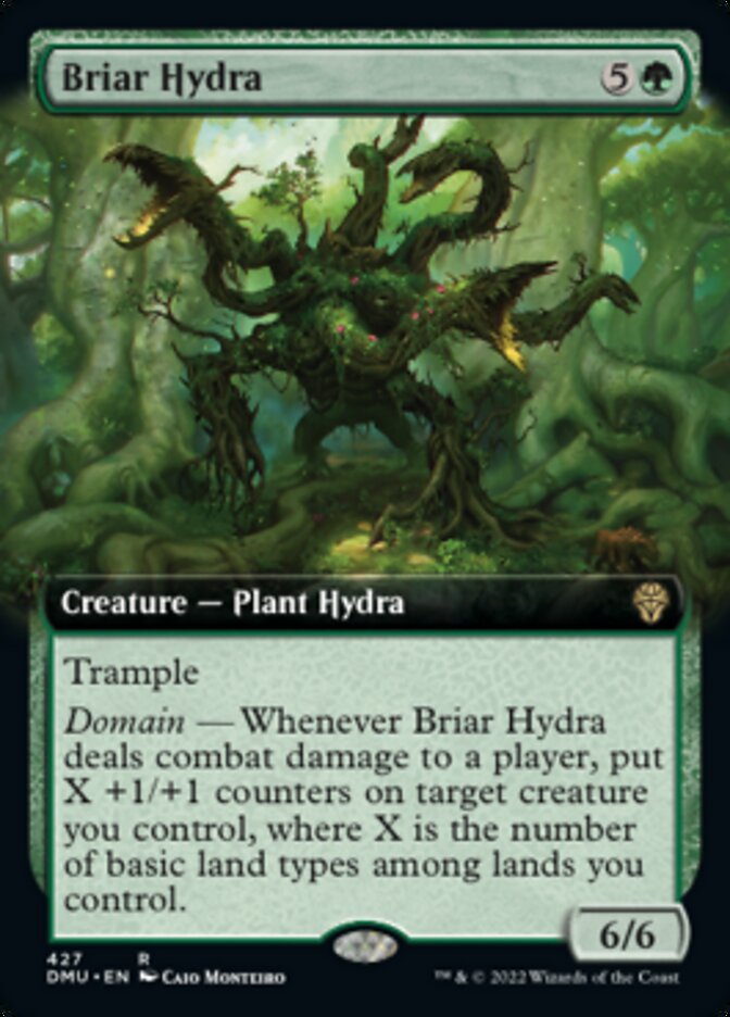 Briar Hydra (Extended Art) [Dominaria United] | L.A. Mood Comics and Games