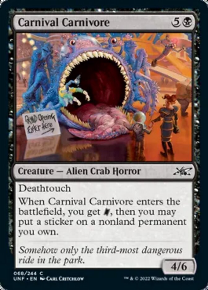 Carnival Carnivore [Unfinity] | L.A. Mood Comics and Games
