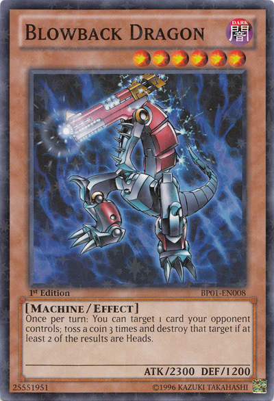 Blowback Dragon [BP01-EN008] Starfoil Rare | L.A. Mood Comics and Games