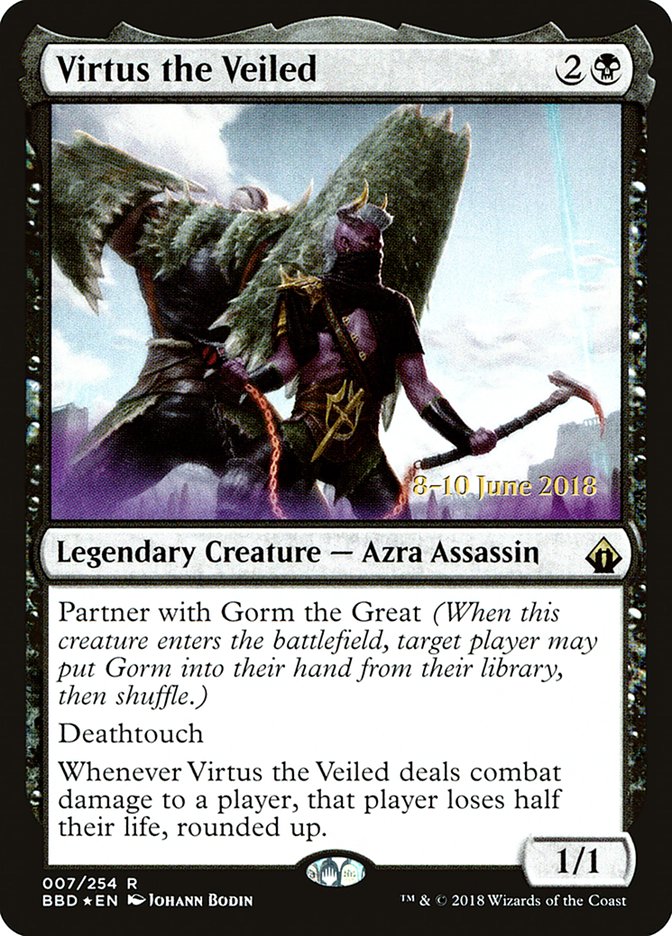 Virtus the Veiled [Battlebond Prerelease Promos] | L.A. Mood Comics and Games