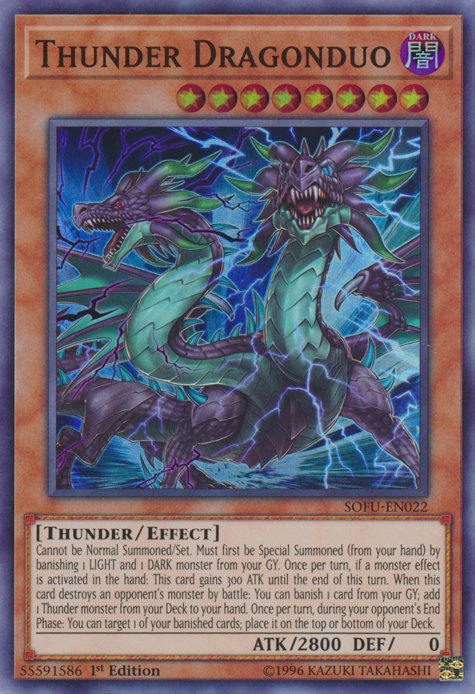 Thunder Dragonduo [SOFU-EN022] Super Rare | L.A. Mood Comics and Games