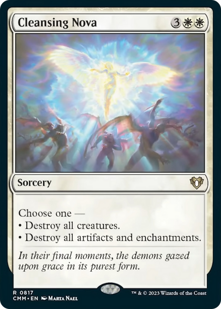 Cleansing Nova [Commander Masters] | L.A. Mood Comics and Games