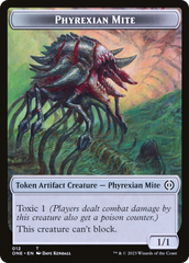 Poison Counter // Phyrexian Mite Double-Sided Token [Phyrexia: All Will Be One Tokens] | L.A. Mood Comics and Games