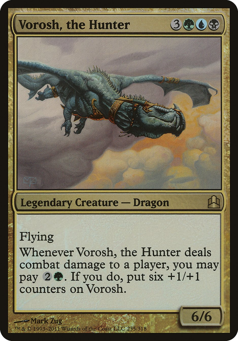 Vorosh, the Hunter (Oversized) [Commander 2011 Oversized] | L.A. Mood Comics and Games