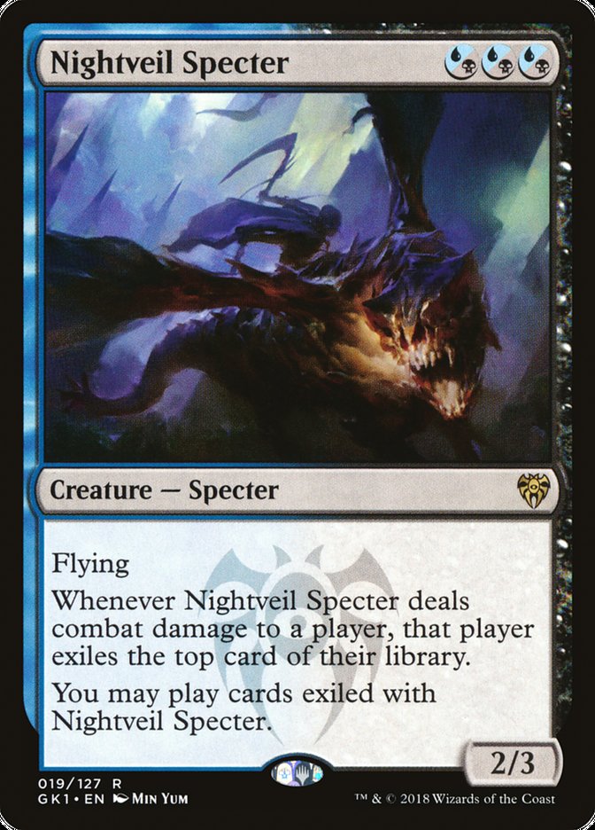 Nightveil Specter [Guilds of Ravnica Guild Kit] | L.A. Mood Comics and Games