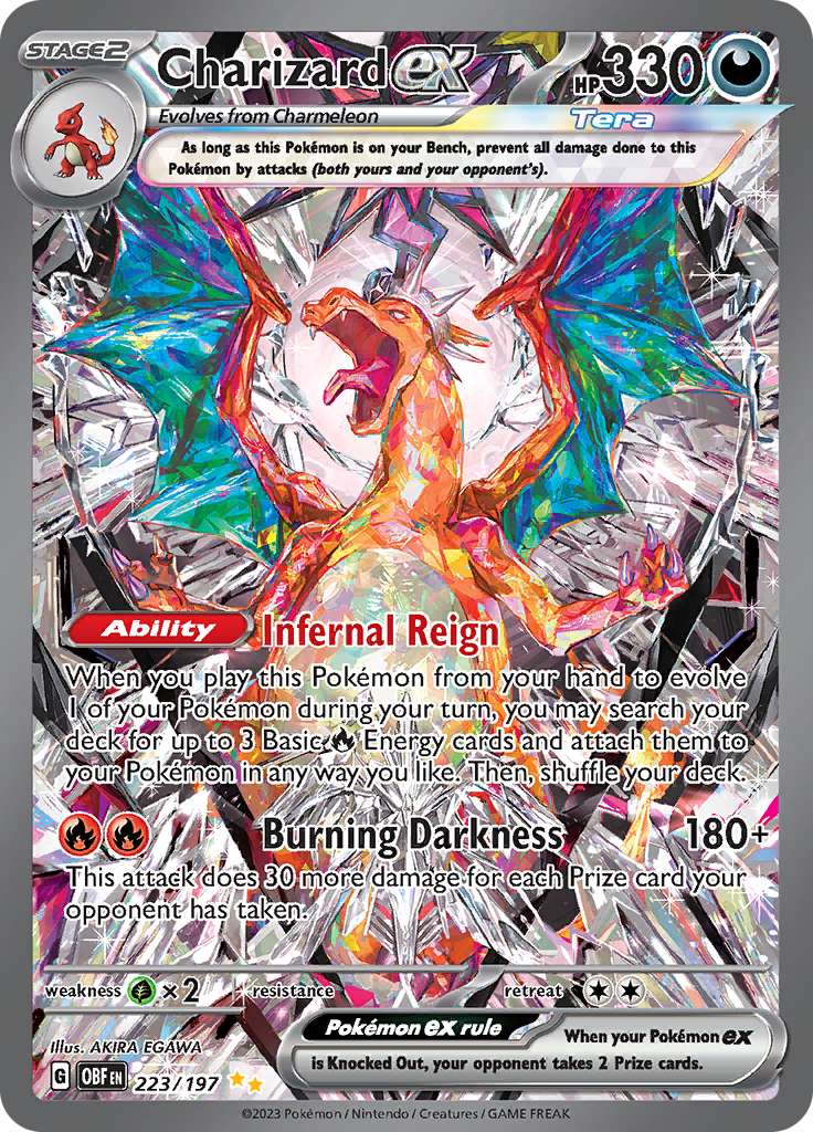 Charizard ex (223/197) [Scarlet & Violet: Obsidian Flames] | L.A. Mood Comics and Games