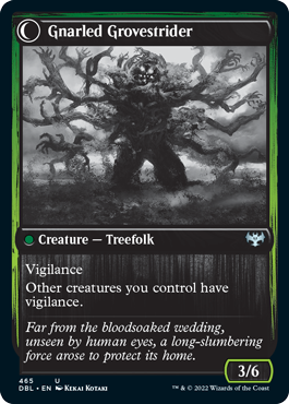 Dormant Grove // Gnarled Grovestrider [Innistrad: Double Feature] | L.A. Mood Comics and Games