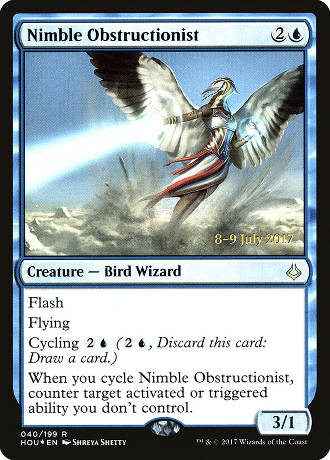 Nimble Obstructionist [Hour of Devastation Prerelease Promos] | L.A. Mood Comics and Games