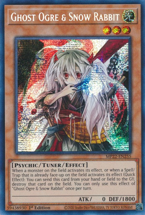 Ghost Ogre & Snow Rabbit [MP22-EN255] Prismatic Secret Rare | L.A. Mood Comics and Games