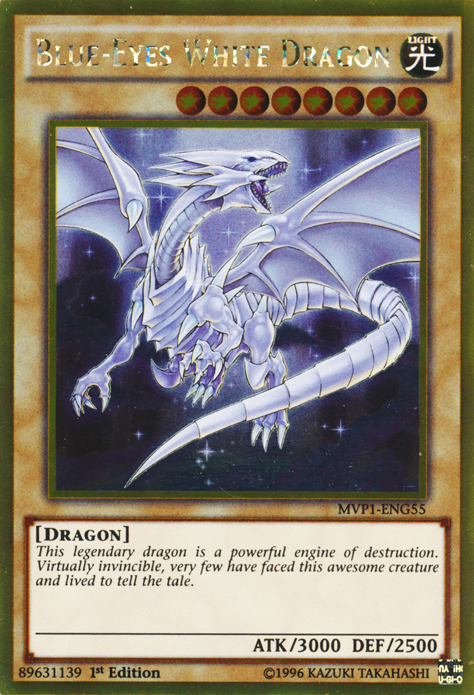 Blue-Eyes White Dragon [MVP1-ENG55] Gold Rare | L.A. Mood Comics and Games