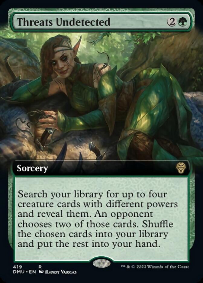Threats Undetected (Extended Art) [Dominaria United] | L.A. Mood Comics and Games